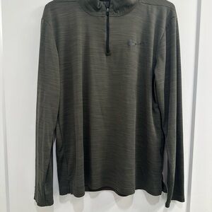 Nike Men's Hunter Green Long Sleeve Pullover